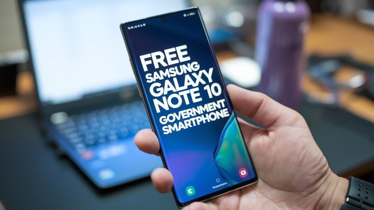 Free Galaxy Note 10 Government Phone