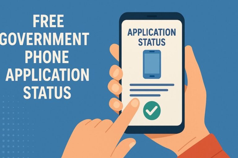 How to Check Free Government Phone Application Status Online