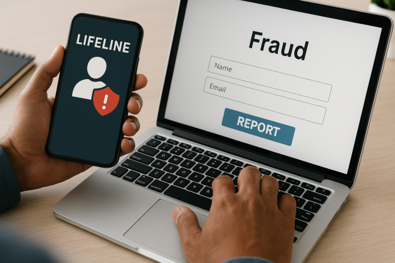How to Report Lifeline Fraud or Someone Using Your Information